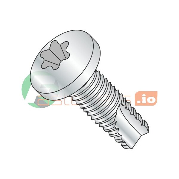 Newport Fasteners Thread Cutting Screw, 5/16"-18 x 1 in, Zinc Plated Steel Pan Head Torx Drive, 1000 PK 576694 - main